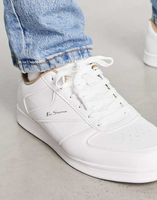 Ben sherman cheap trainers white