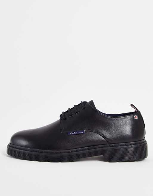 Ben Sherman - Mod - Scarpe stringate nere in pelle