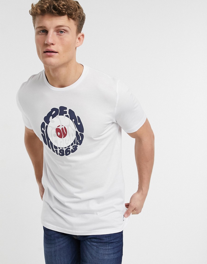 Ben Sherman - Mod Target - T-shirt-Wit