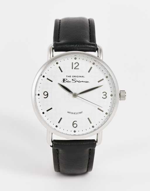 Ben Sherman Montre Argent noir