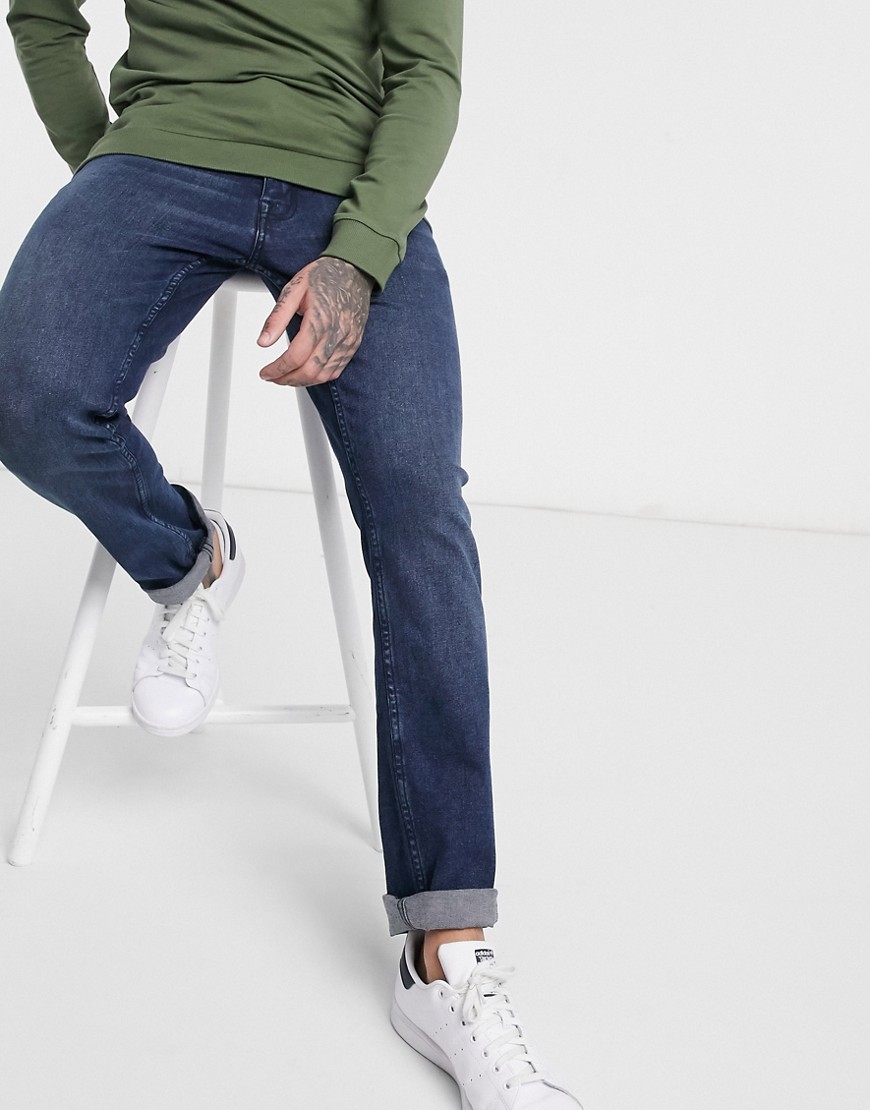 Ben Sherman – Mörkblå slim jeans