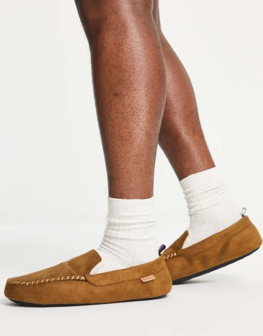 Ben Sherman - Pantofole a mocassino color cuoio
