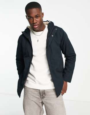 Ben Sherman - Parka courte - Bleu marine | ASOS