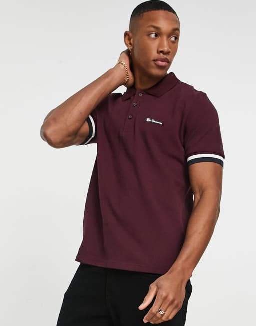 Ben Sherman polo in red