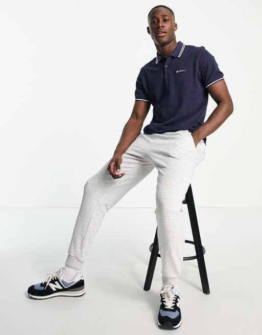 Ben Sherman - Poloskjorte med dobbelte kontrastkanter, 4 af 4