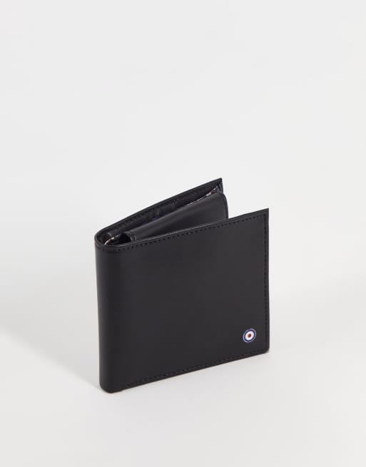 Ben Sherman - Portefeuilles à deux volets avec fentes pour cartes - Noir