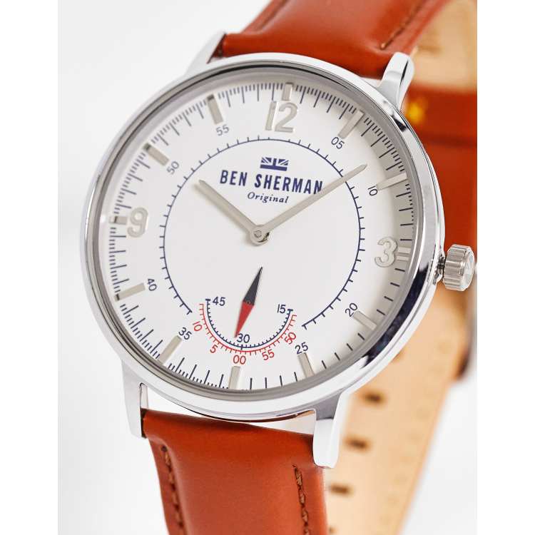 Ben Sherman Portobello Heritage watch in brown ASOS