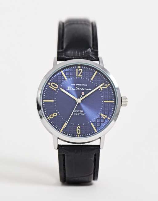 Ben Sherman - Quartz horloge voor heren in zwart