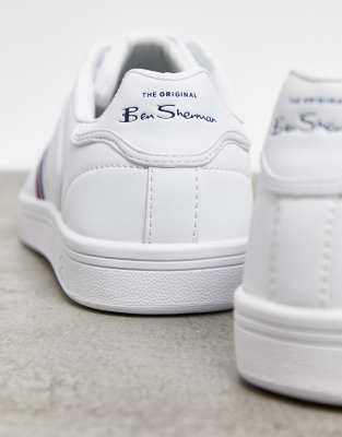 ben sherman white trainers