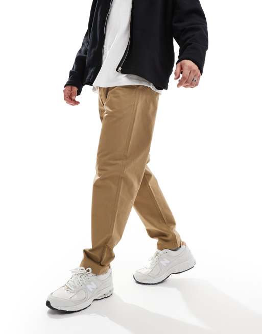 Ben Sherman – Ripstop-Anzughose in Beige