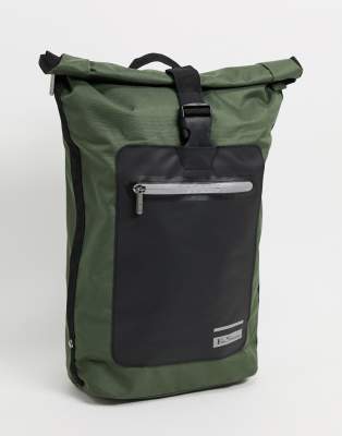 ben sherman roll top backpack