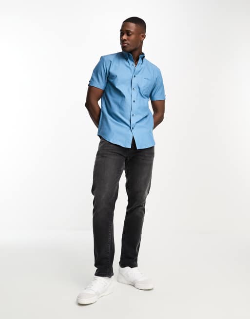 Ben sherman mens hot sale short sleeve shirts