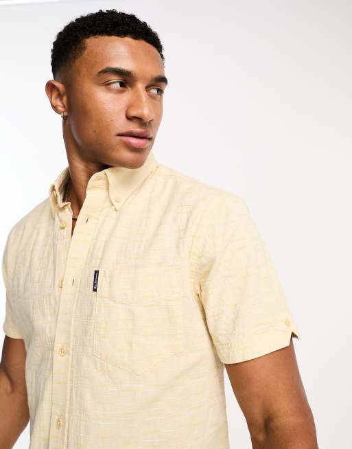 ben sherman yellow shirt