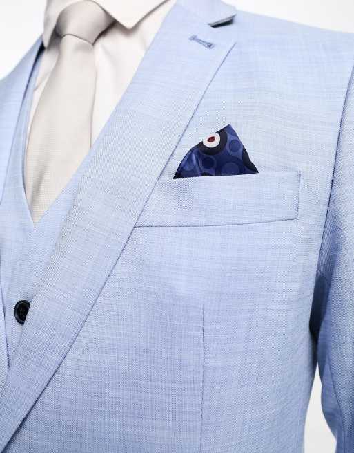 Ben sherman blue on sale suit