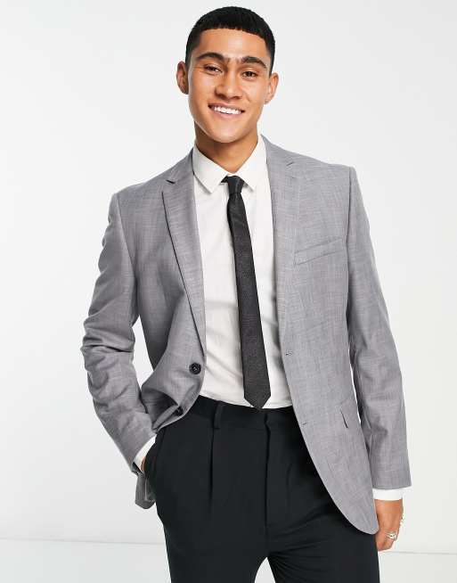 Ben Sherman slim suit jacket in grey | ASOS