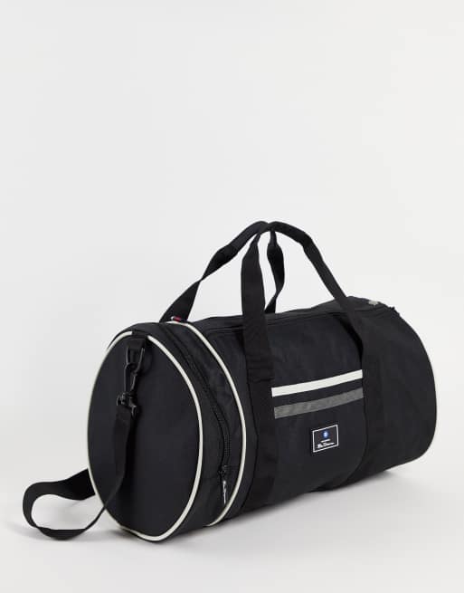 Ben Sherman - Sort stribet hold-all