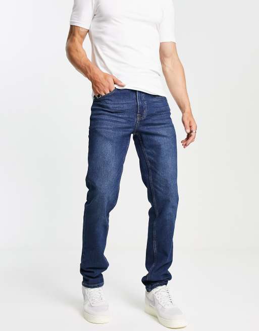 Ben Sherman straight jeans in blue wash