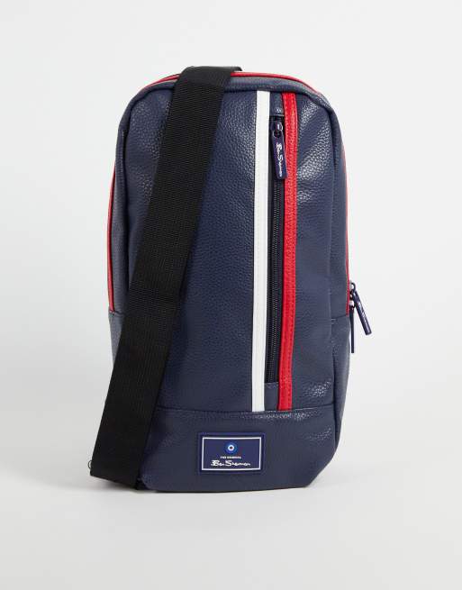 Asos discount navy bag