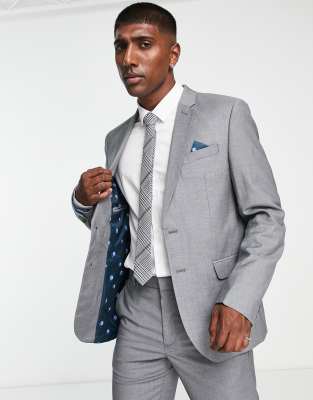 Ben Sherman suit jacket in dark grey