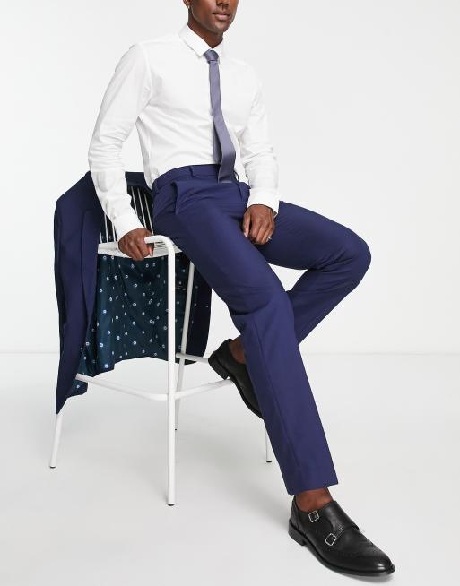 Ben Sherman suit pants in dark navy