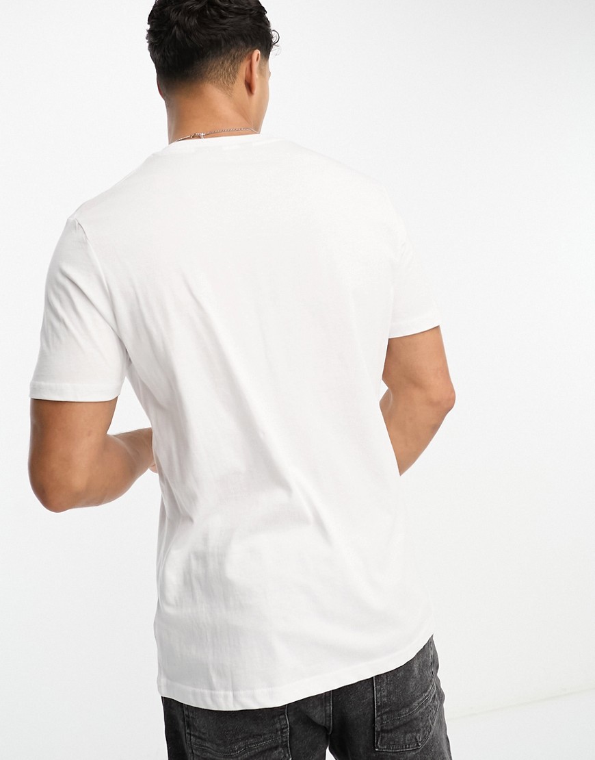 T-shirt a maniche corte bianca con logo-Bianco - Ben Sherman Camicia donna  - immagine3