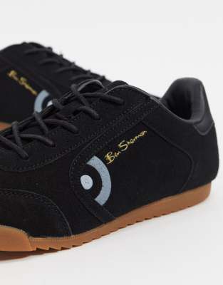 ben sherman black trainers