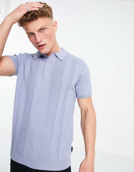 Ben sherman 2025 knitted polo shirt