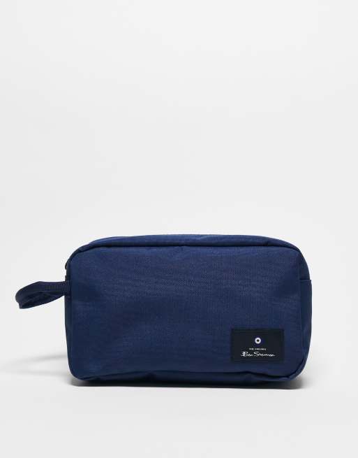 Ben Sherman - Toilettas in marineblauw