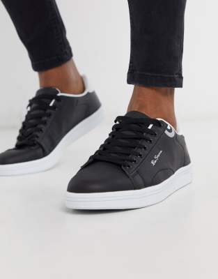 ben sherman black trainers