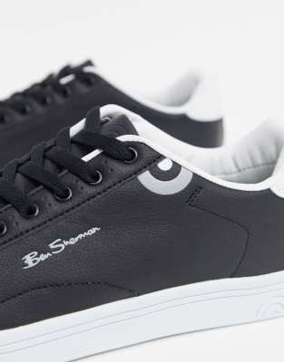 ben sherman black trainers