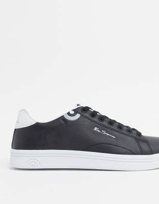 ben sherman black trainers