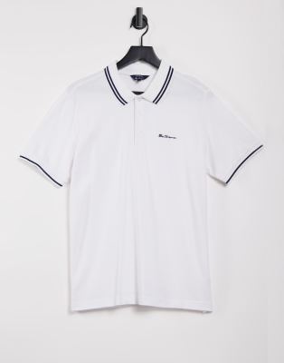 ben sherman black polo shirt
