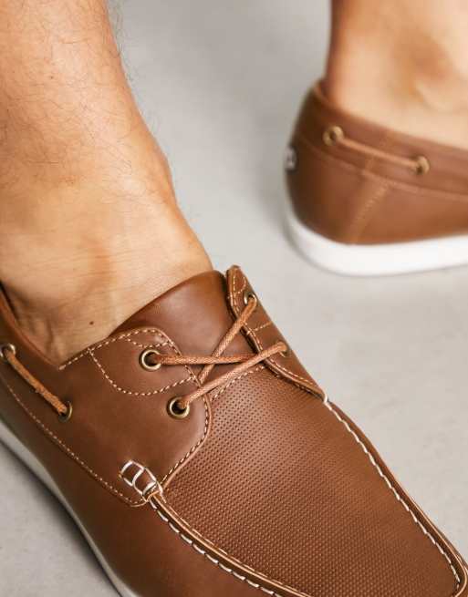 Mens wide fit store tan shoes