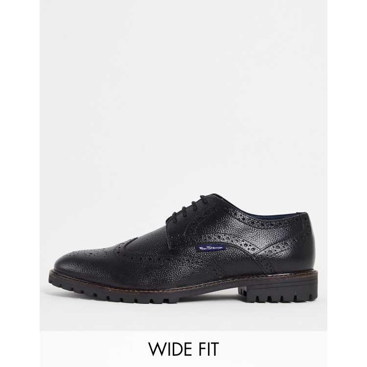 Ben sherman black brogues online