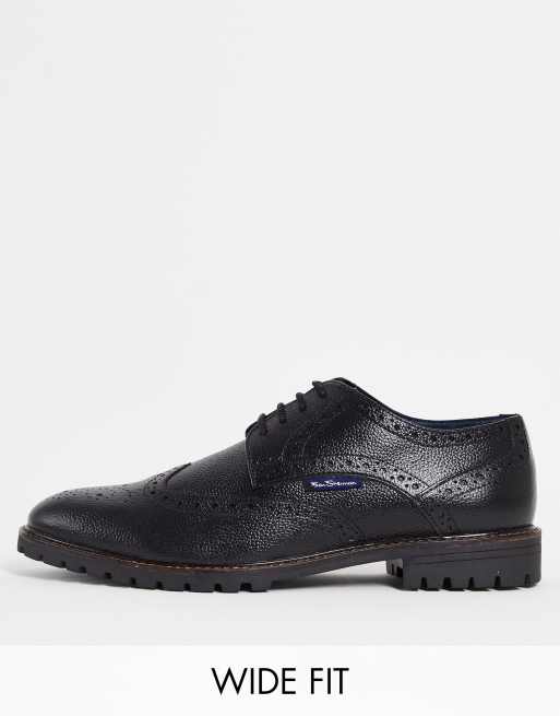 Chunky best sale black brogues