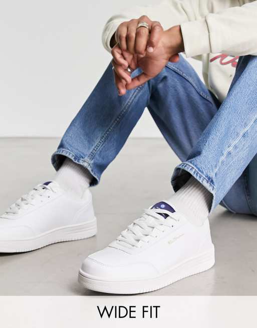 Ben sherman cheap white sneakers