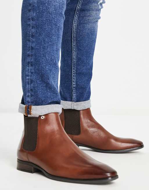 Wide fit mens chelsea on sale boots