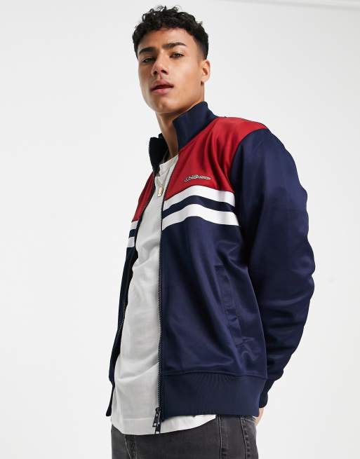 Ben Sherman – Zapinana na suwak granatowa kurtka