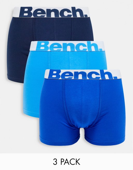 3 Pack Bench Designer Boxers Underwear Trunk Boxer Shorts 