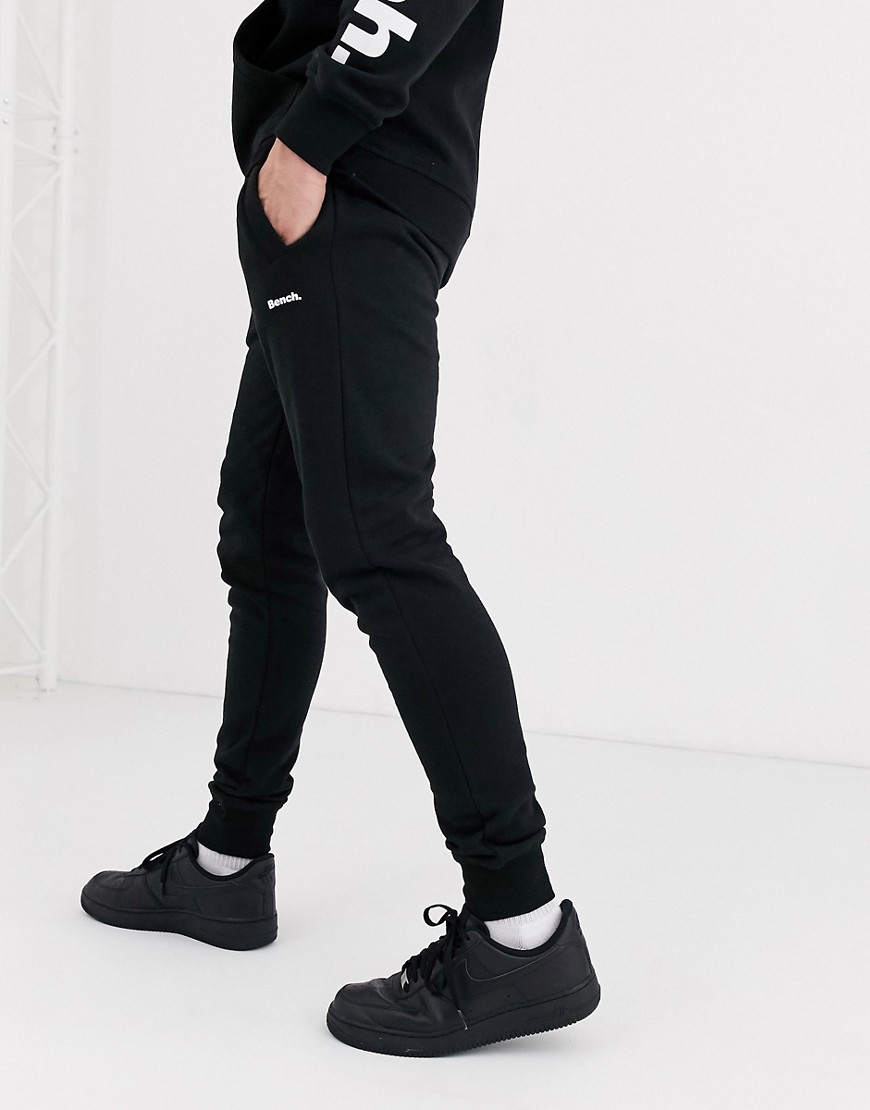 Bench - Combi-set - Slim-fit joggingbroek in zwart