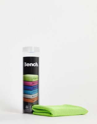 Bench cooling towel in green