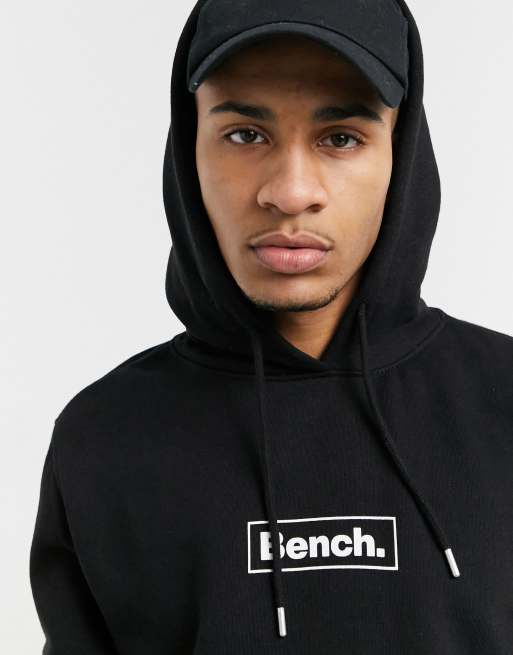 set ASOS hoodie in | logo black Bench