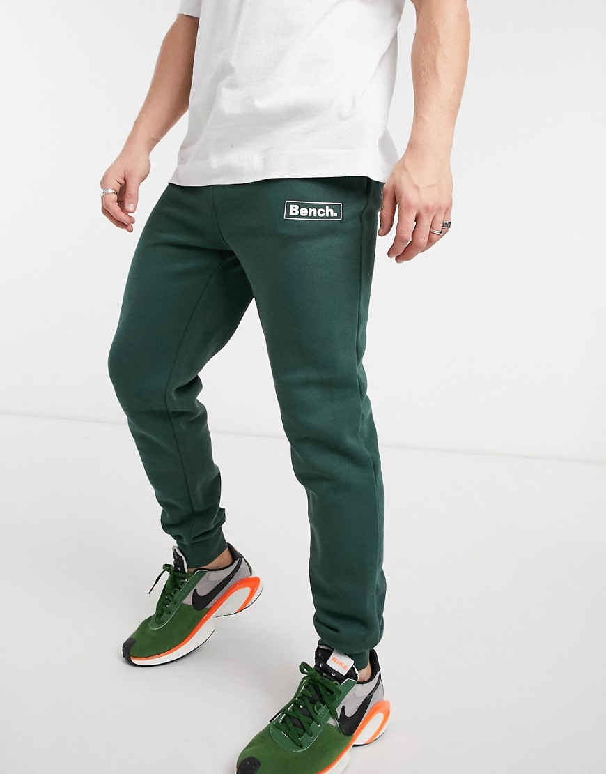 Bench Logo Sweatpants Set In Green