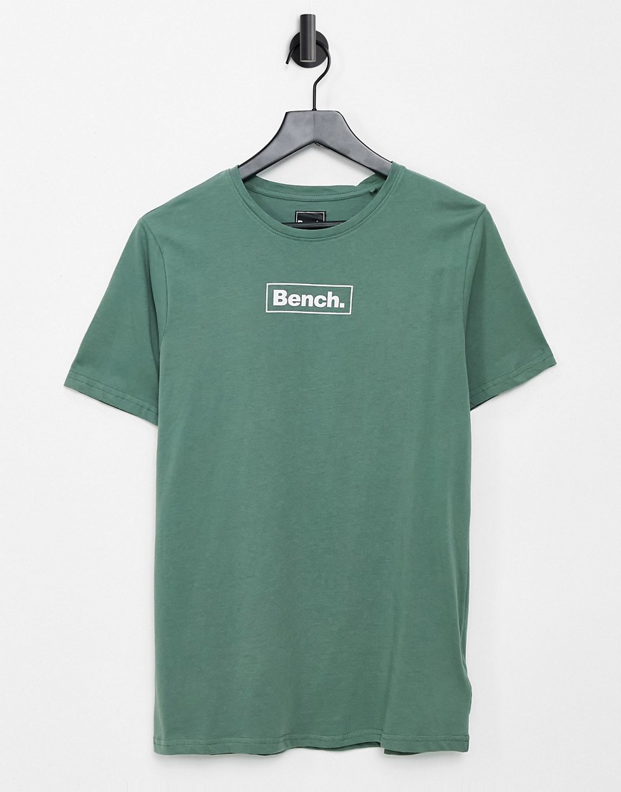 Bench Logo T-shirt In Green