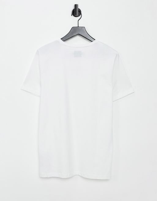 Bench plain 2025 white t shirt