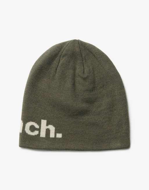 Bench x Superdry & Co - Bonnet style skateur en jacquard - Olive noire, 3 de 3