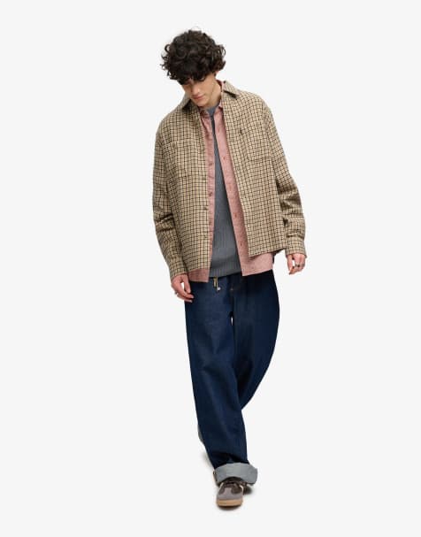 Bench x Superdry & Co Boxy cotton overshirt in wiltshire check - view 1