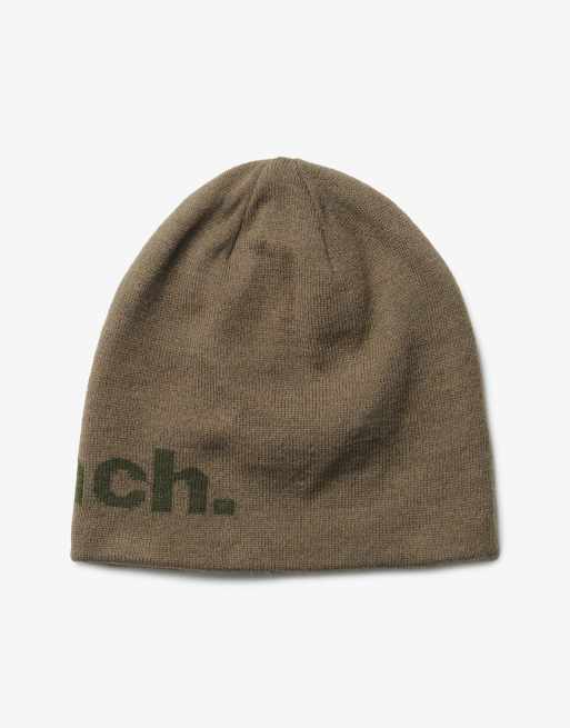Bench x Superdry & Co Jacquard skater beanie hat in chocolate chip, 2 of 4