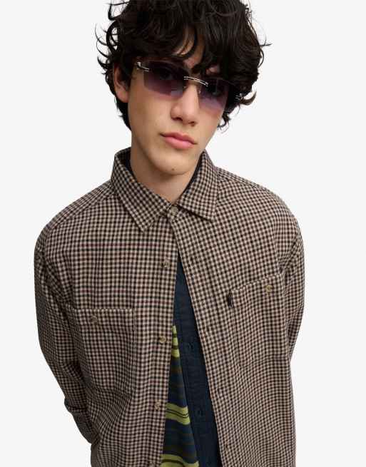 Bench. x Superdry & Co – Kastige Hemdjacke aus Baumwolle mit Shropshire-Karomuster, 4 von 4