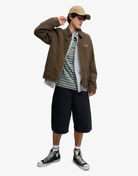 Bench. x Superdry & Co – Moleskin – Ranch-Jacke in Ardwick Green/Dune - view 1
